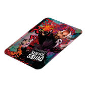 Magnet Flexible Équipe de suicide | Graffiti de caractères de capt (Côté Gauche)