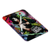 Magnet Flexible Équipe de suicide | Graffiti de caractères Katana (Côté Droit)