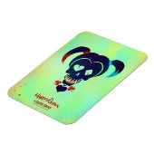 Magnet Flexible Équipe de suicide | Harley Quinn Head Icon (Côté Gauche)