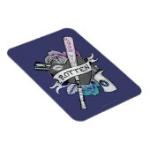 Magnet Flexible Équipe de suicide | Harley Quinn "Rotten" Tattoo A (Côté Droit)