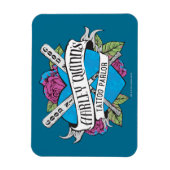 Magnet Flexible Équipe de suicide | Harley Quinn's Tattoo Parlor H (Vertical)