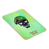 Magnet Flexible Équipe de suicide | Icône de tête de drapeau de ra (Côté Droit)