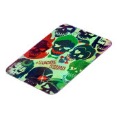 Magnet Flexible Équipe de suicide | Jeu de groupe (Côté Gauche)