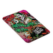 Magnet Flexible Équipe de suicide | Joker Caractère Graffiti (Côté Droit)