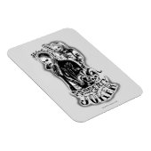 Magnet Flexible Équipe de suicide | Joker & Harley Airbrush Tattoo (Côté Droit)