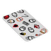 Magnet Flexible Équipe de suicide | Motif Diablo Emoji (Côté Droit)