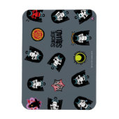 Magnet Flexible Équipe de suicide | Motif Emoji Enchantress (Vertical)
