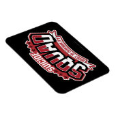 Magnet Flexible Équipe de suicide | Refus intégré (Côté Droit)