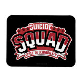 Magnet Flexible Équipe de suicide | Refus intégré (Horizontal)