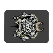 Magnet Flexible Équipe de suicide | Symboles d'enchantement Tattoo (Horizontal)