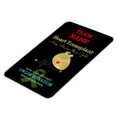 Magnet Flexible Équipe de transplantation cardiaque personnalisabl (Côté Gauche)