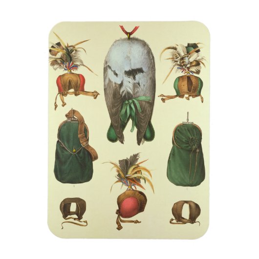 Magnet Flexible Équipement pour Falconry, de 'Traite de Fauconneri (Vertical)