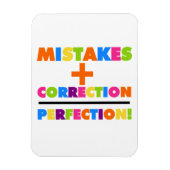 Magnet Flexible Erreurs Plus Correction Équivaut À La Perfection (Vertical)
