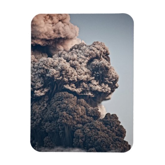 Magnet Flexible Éruption volcanique d'Eyjafjalljokull (Vertical)
