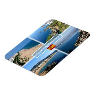 Magnet Flexible ES Costa Brava - Calella Beach - Tossa de Mar -