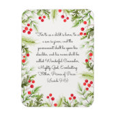 Magnet Flexible Ésaïe 9:6 (Vertical)