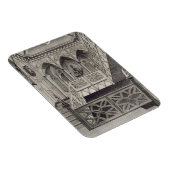 Magnet Flexible Escalier à Strawberry Hill, gravé par J. Newto (Côté Droit)