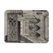 Magnet Flexible Escalier à Strawberry Hill, gravé par J. Newto (Horizontal)