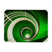 Magnet Flexible Escalier vert circulaire (Horizontal)