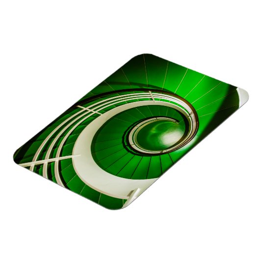 Magnet Flexible Escalier vert circulaire (Côté Gauche)