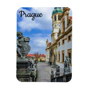 Magnet Flexible Escaliers avec anges en pierre à l'église Loreto P