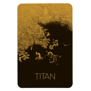 Magnet Flexible Espace Extérieur, Cosmos, Système Solaire, Titan L
