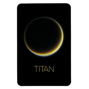 Magnet Flexible Espace Extérieur, Cosmos, Système Solaire, Titan L