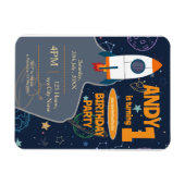 Magnet Flexible Espace extra-atmosphérique Neutre Sexe Premier ann (Horizontal)