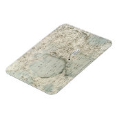 MAGNET FLEXIBLE ESPACE : MOON MAP, 1972 (Côté Gauche)