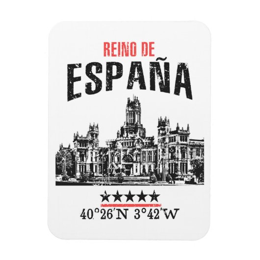 Magnet Flexible Espagne (Vertical)