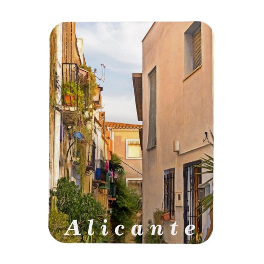 Magnet Flexible Espagne. Alicante. n° 13. (Vertical)