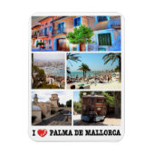 Magnet Flexible Espagne - Baléares - Majorque - I Love - Magn (Vertical)