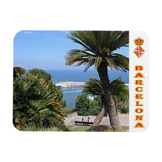 Magnet Flexible Espagne - Barcelone - (Horizontal)
