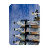 Magnet Flexible Espagne, Catalogne, Barcelone. Casa Batllo (1906). (Vertical)