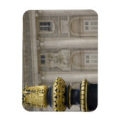 Magnet Flexible Espagne, Madrid. Palais Royal, lampe dorée ornée (Vertical)
