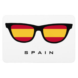 Magnet Flexible Espagne Nuance de texte et d'aimant couleur person