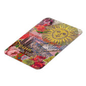 Magnet Flexible Espagne Sunshine Espagnol Travel Art (Côté Gauche)