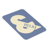 Magnet Flexible Esperluette Relax Minimaliste (Côté Droit)
