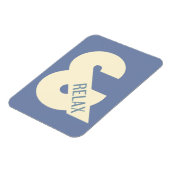 Magnet Flexible Esperluette Relax Minimaliste (Côté Gauche)