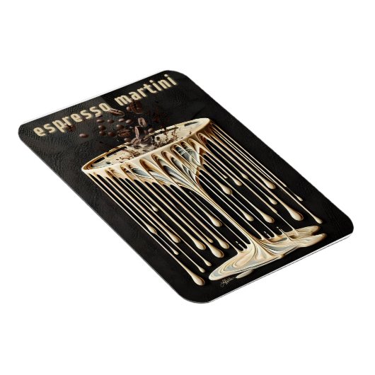 Magnet Flexible Espresso Martini Cocktail Heure (Côté Droit)