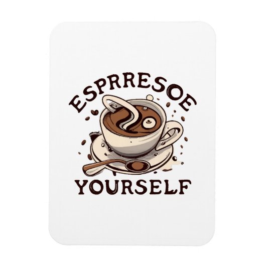 Magnet Flexible Espresso Vous-Même (Vertical)