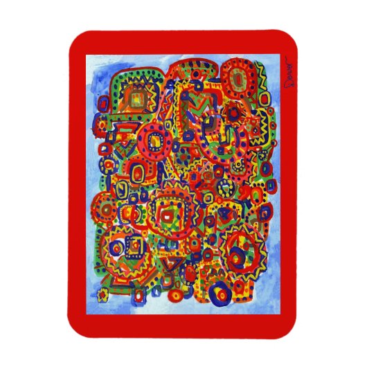 Magnet Flexible Esprit coloré (Vertical)