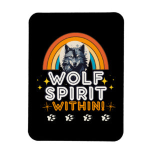 Magnet Flexible Esprit de loup intérieur