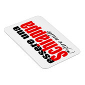 Magnet Flexible Essere una Schiappa être nulle en français PMagnet (Côté Droit)