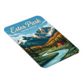 Magnet Flexible Estes Park Colorado (Côté Droit)