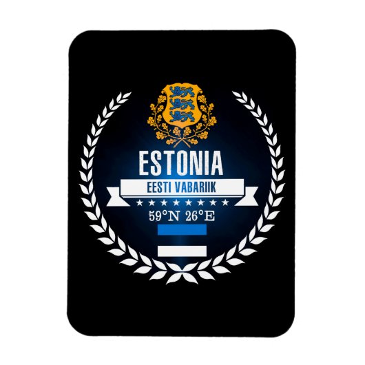 Magnet Flexible Estonie (Vertical)