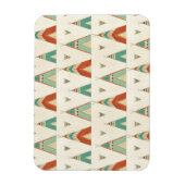 Magnet Flexible Étape Geo Sud-Ouest | Motif géométrique Teepee (Vertical)