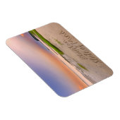 Magnet Flexible État d'esprit de Bluffton Écrit dans le sable Plag (Côté Droit)