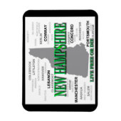 Magnet Flexible État du New Hampshire (Vertical)