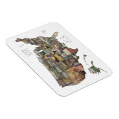 Magnet Flexible États-Unis Collage (Côté Droit)